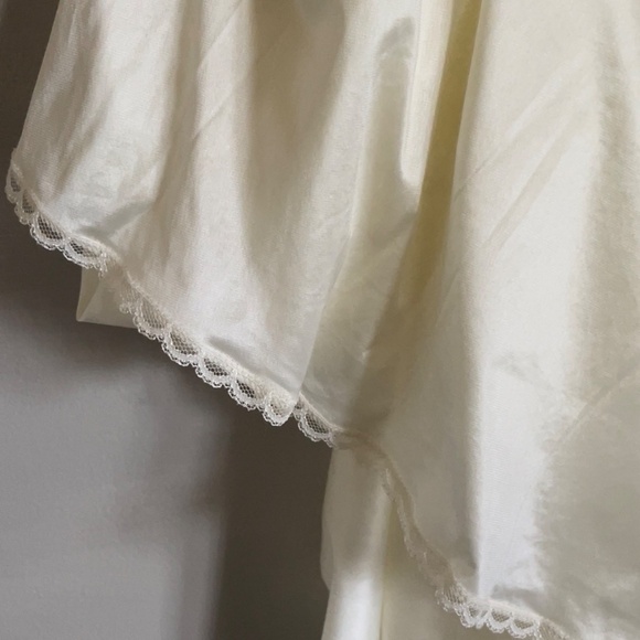 RARE Vintage maxi Victoria’s Secret night gown ivory off white sequins lace - Picture 7 of 12